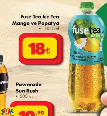 FUSE TEA ICE TEA MANGO VE PAPATYA FUSE TEA ICE TEA MANGO VE PAPATYA